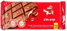 שוקולד חלב:קרם חלב/Молочный шоколад: молочный крем