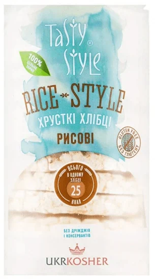 Рисовые хлебцы 100g /עוגות אורז