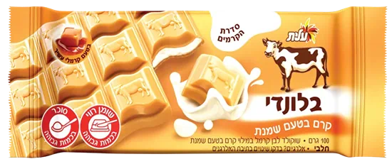 שוקולד בלונדי:שמנת/Шоколад блонди: Крем